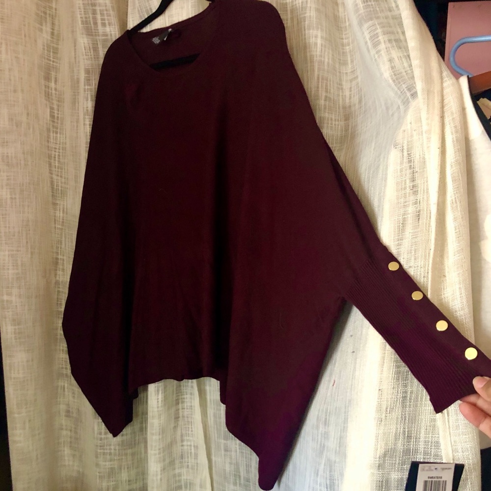 *SALE* Alfani Burgundy Sweater Top